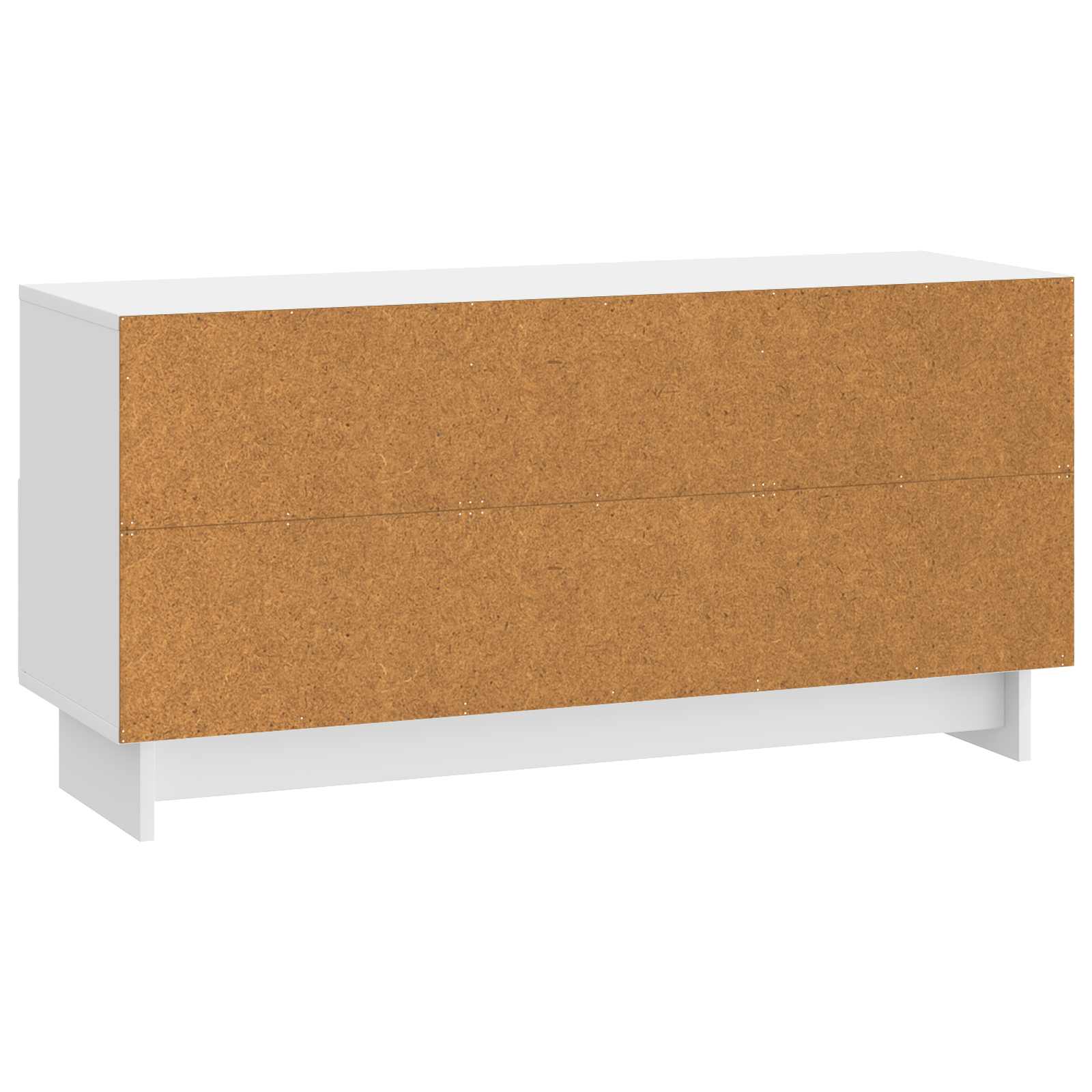 TV skapītis, īpaši spīdīgs, balts, 102 x 34,5 x 50 cm