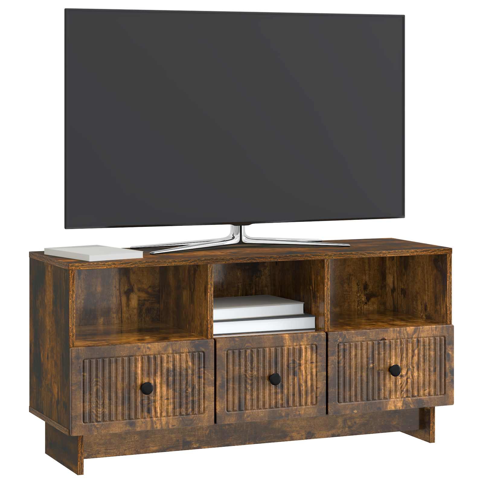 Televizoriaus spintelė Dūminio ąžuolo 102 x 34,5 x 50 cm