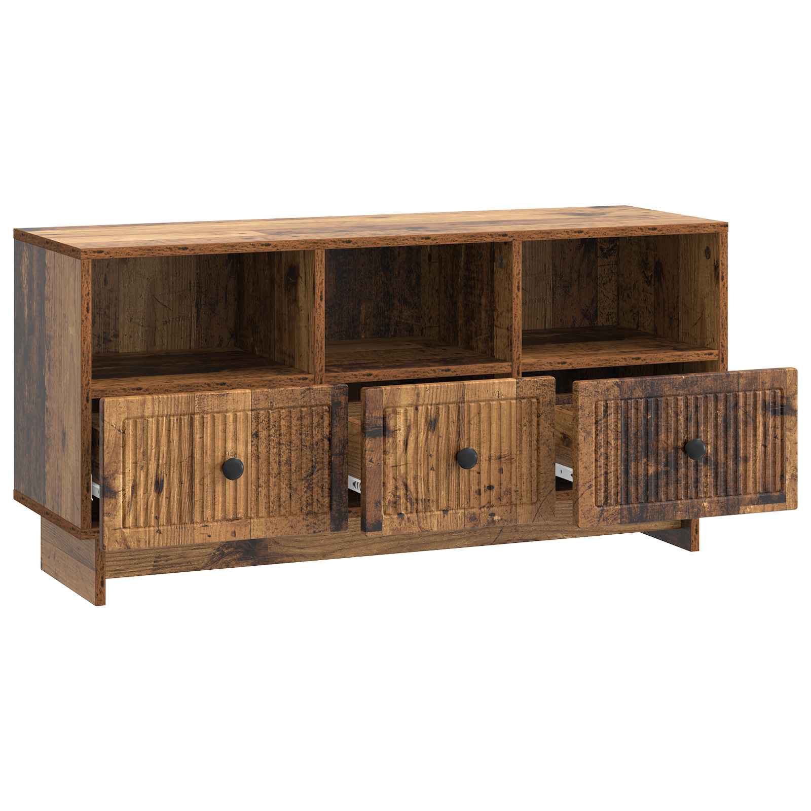 TV Cabinet Aged Wood 102 x 34.5 x 50 cm