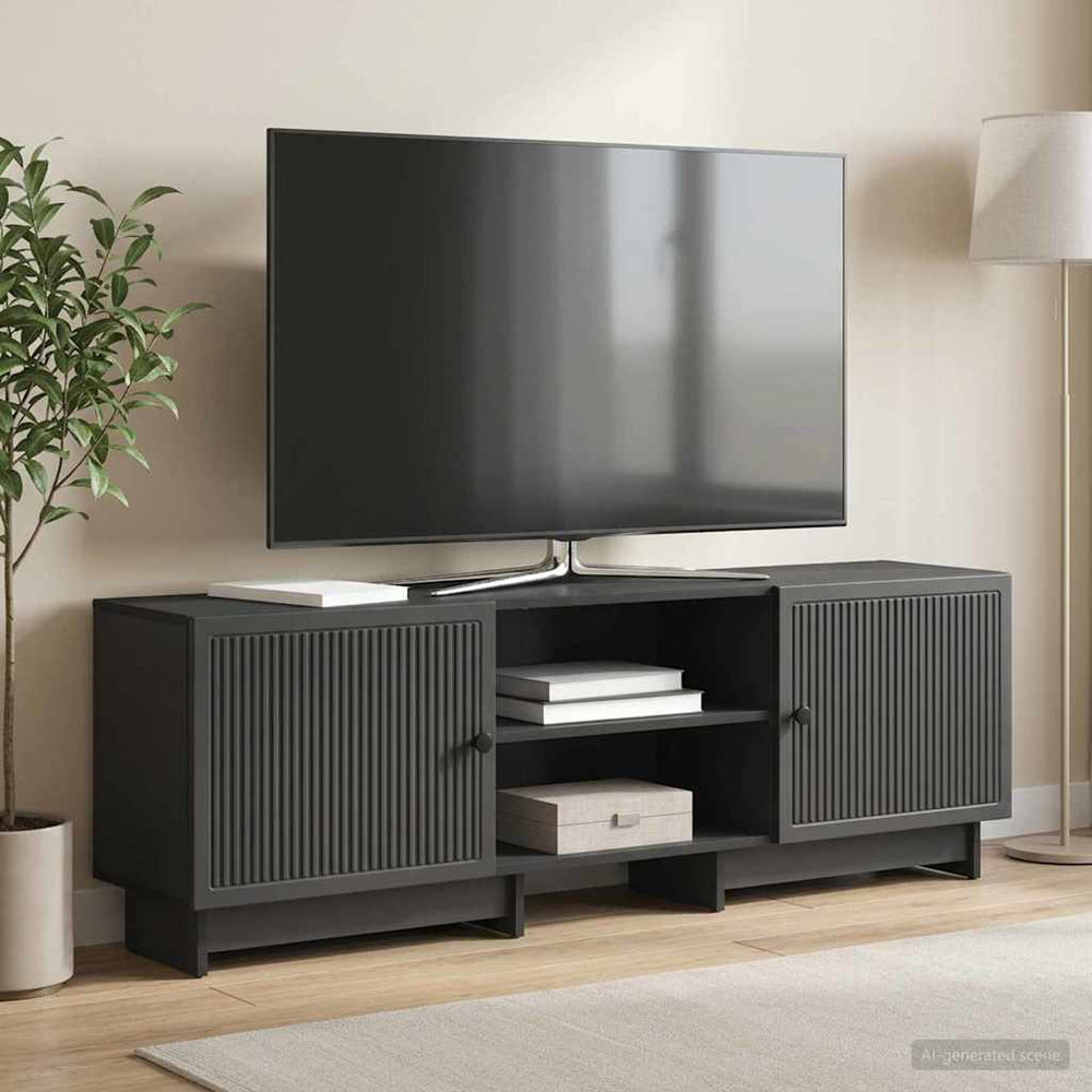 Televizoriaus spintelė Juodas 150 x 31 x 50 cm Dirbtinė mediena
