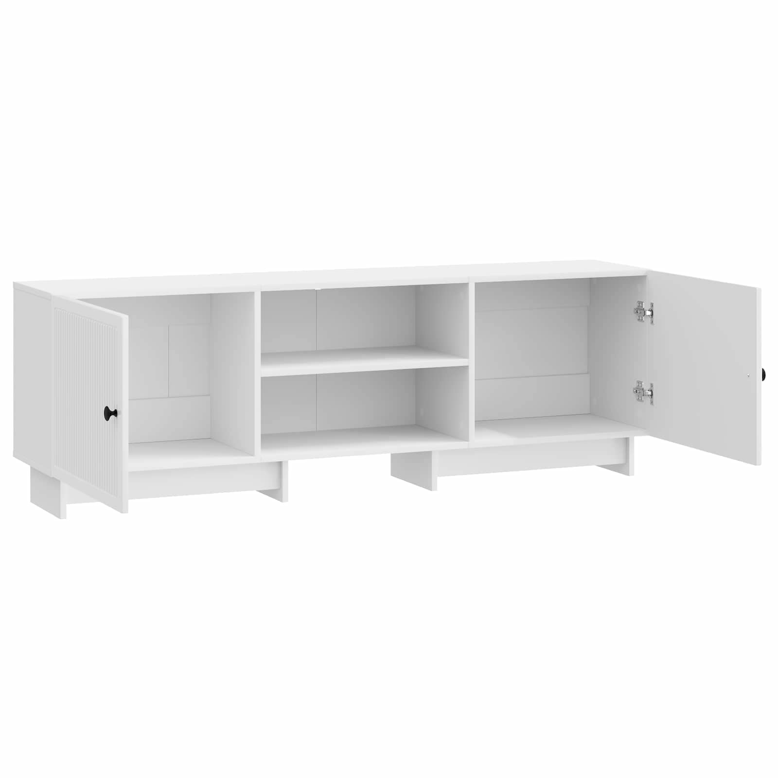 Televizoriaus spintelė Aukšto Blizgesio Baltas 150 x 31 x 50 cm