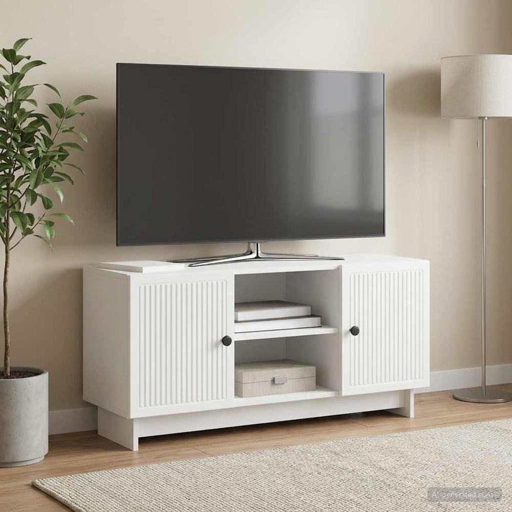 Televizoriaus spintelė 102 x 34,5 x 50 cm Balta