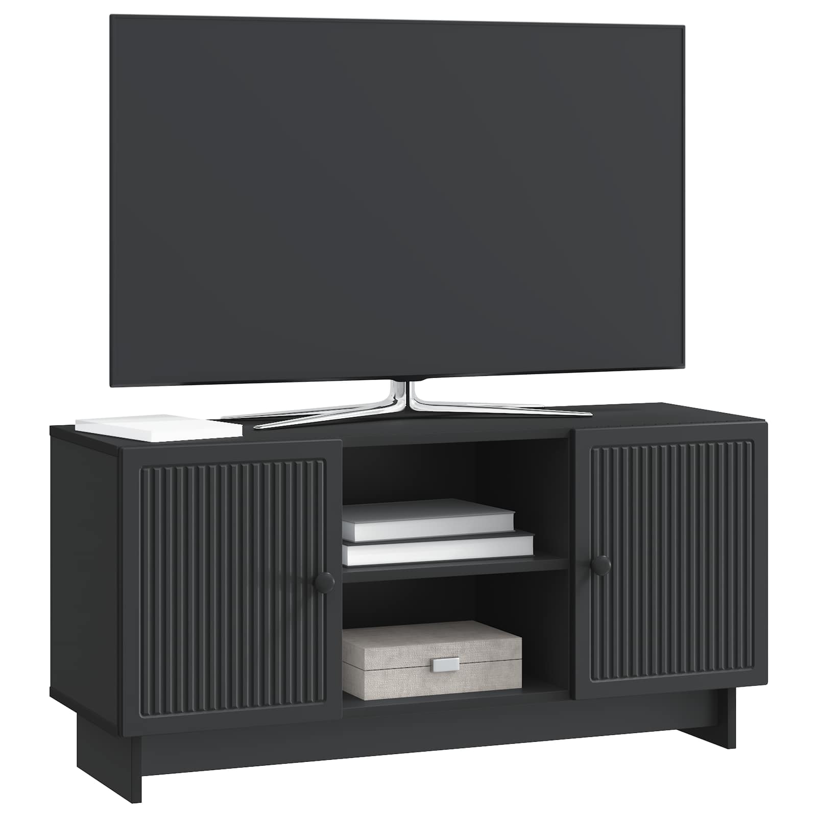 Televizoriaus spintelė Juoda 102 x 34,5 x 50 cm