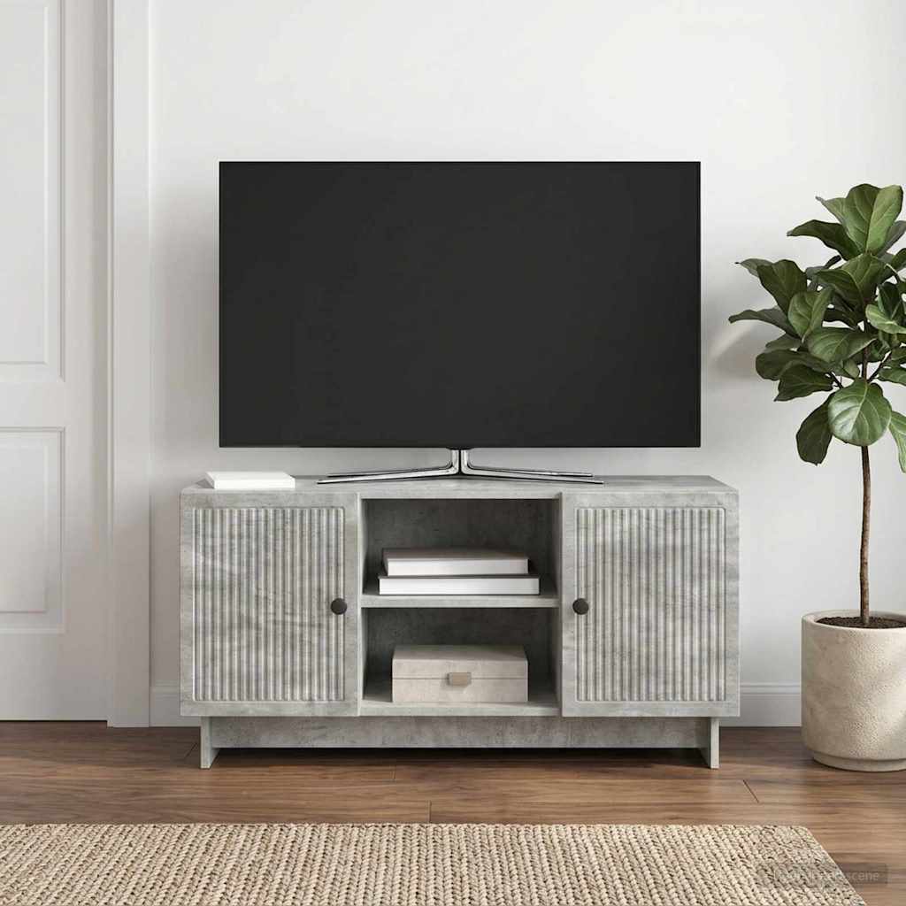 Televizoriaus spintelė Betono pilka 102 x 34,5 x 50 cm