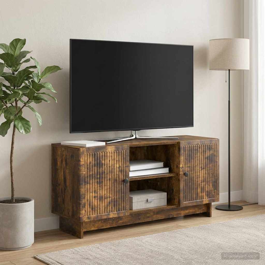Televizoriaus spintelė Rūkyta ąžuolas 102 x 34,5 x 50 cm