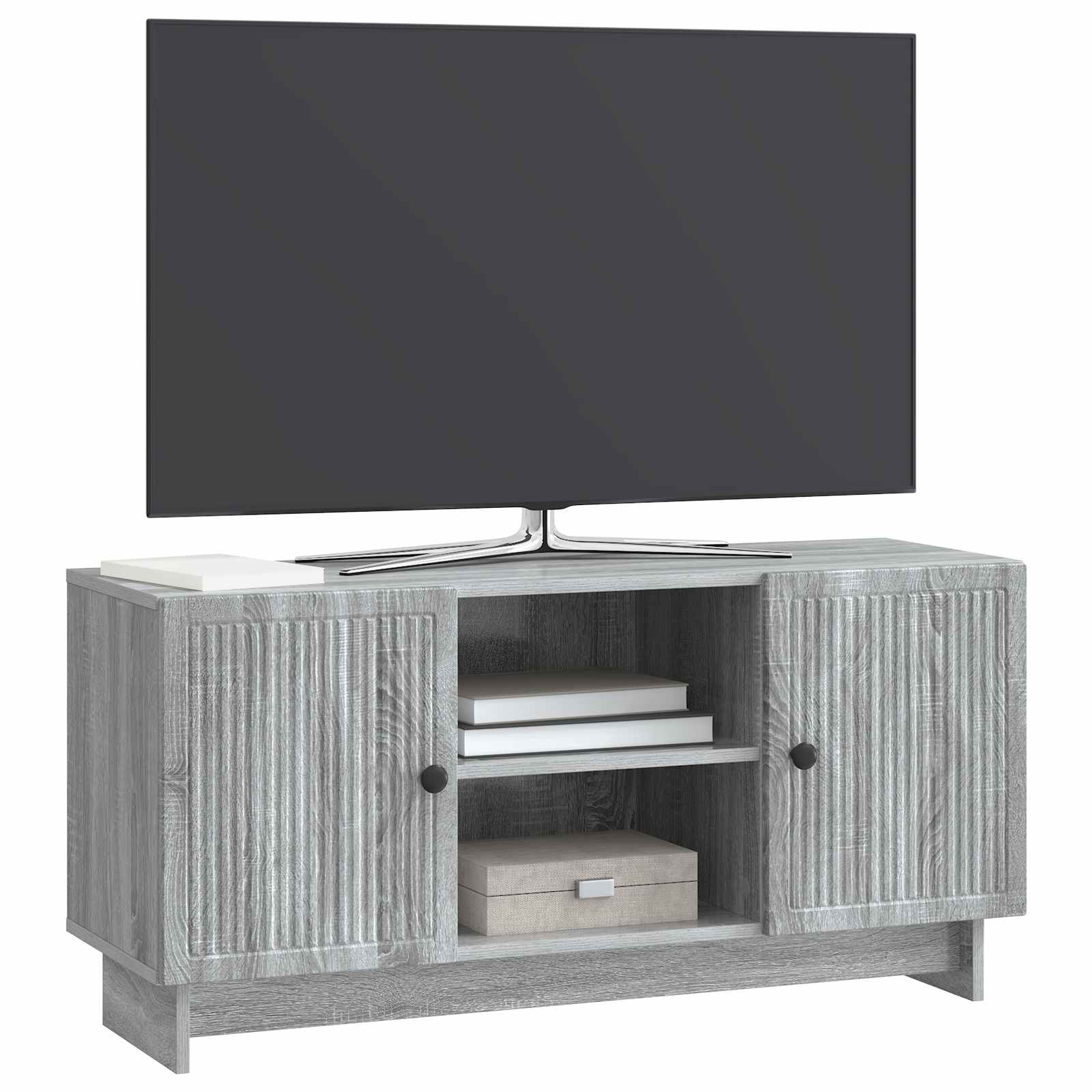 Televizoriaus spintelė Pilkas Sonoma 102 x 34,5 x 50 cm
