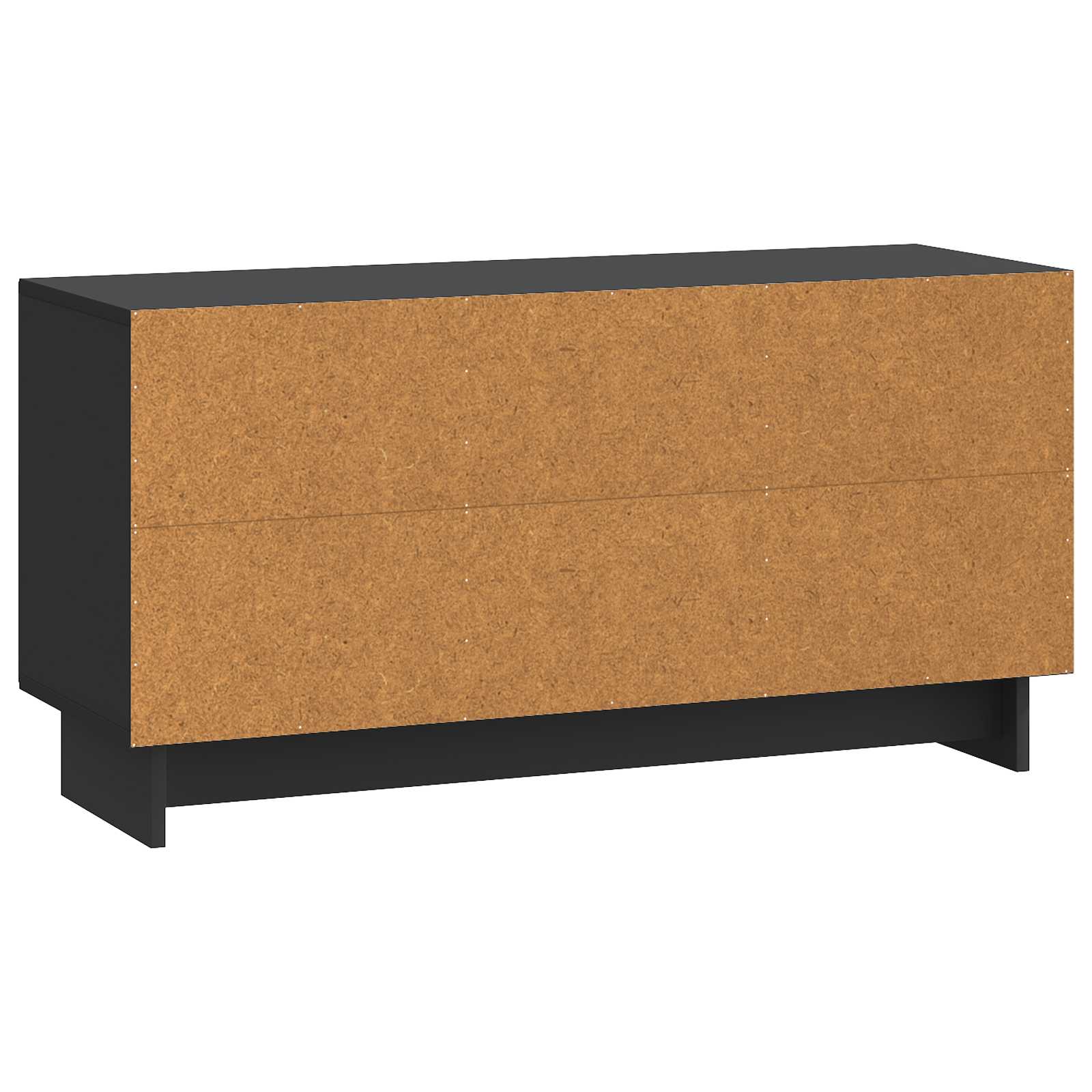 TV skapītis melns 99 x 34,5 x 50 cm apstrādāta koksne