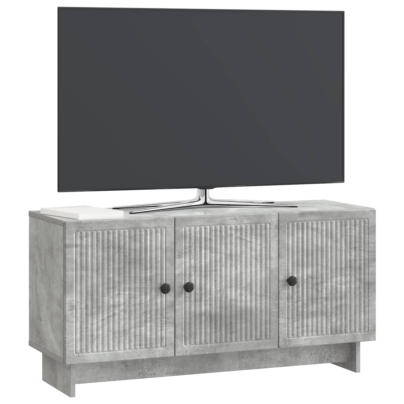 Televizoriaus spintelė Betono pilka 99 x 34,5 x 50 cm