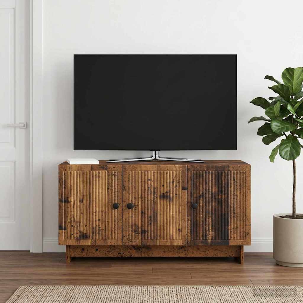 Televizoriaus spintelė Sendintos medienos 99 x 34,5 x 50 cm
