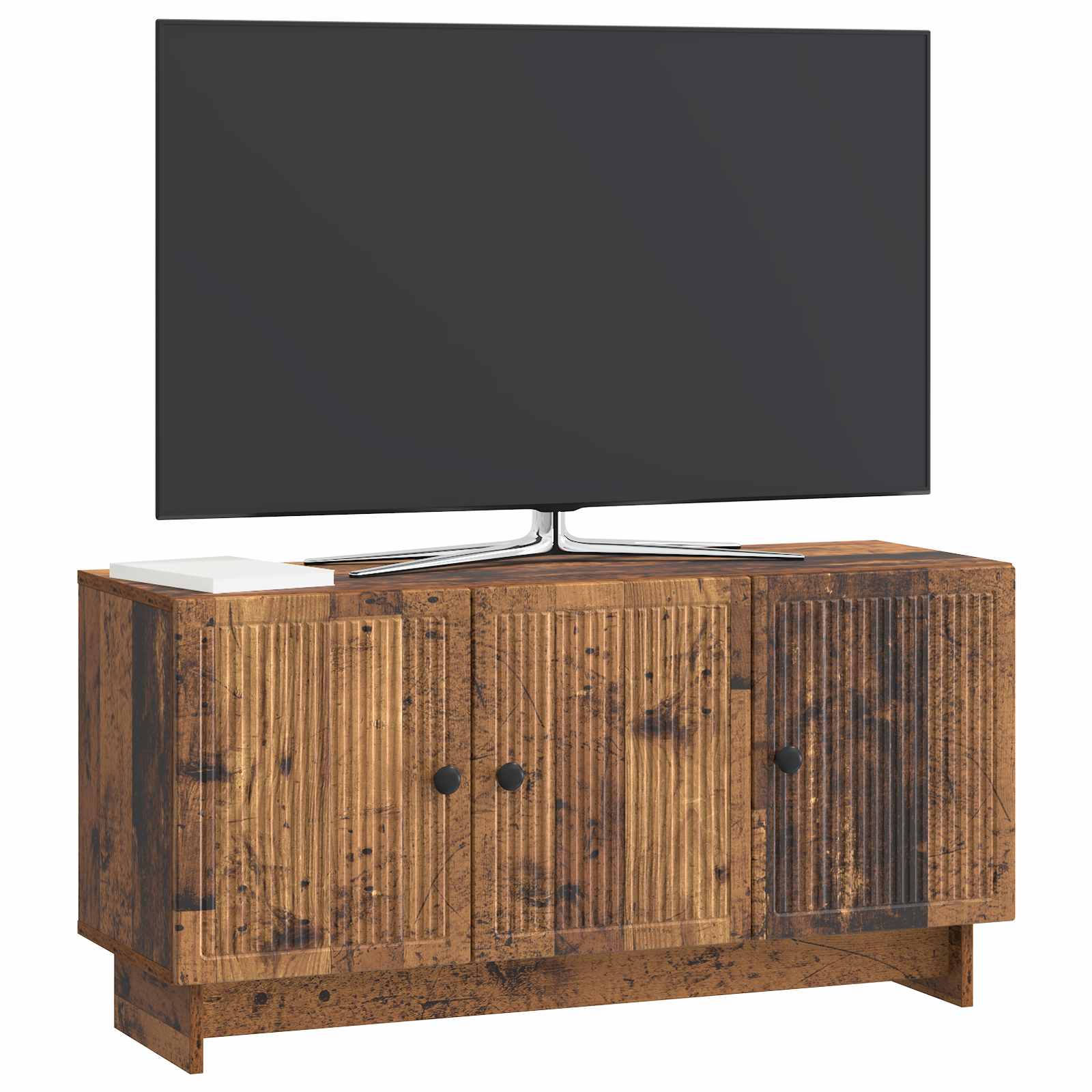Televizoriaus spintelė Sendintos medienos 99 x 34,5 x 50 cm