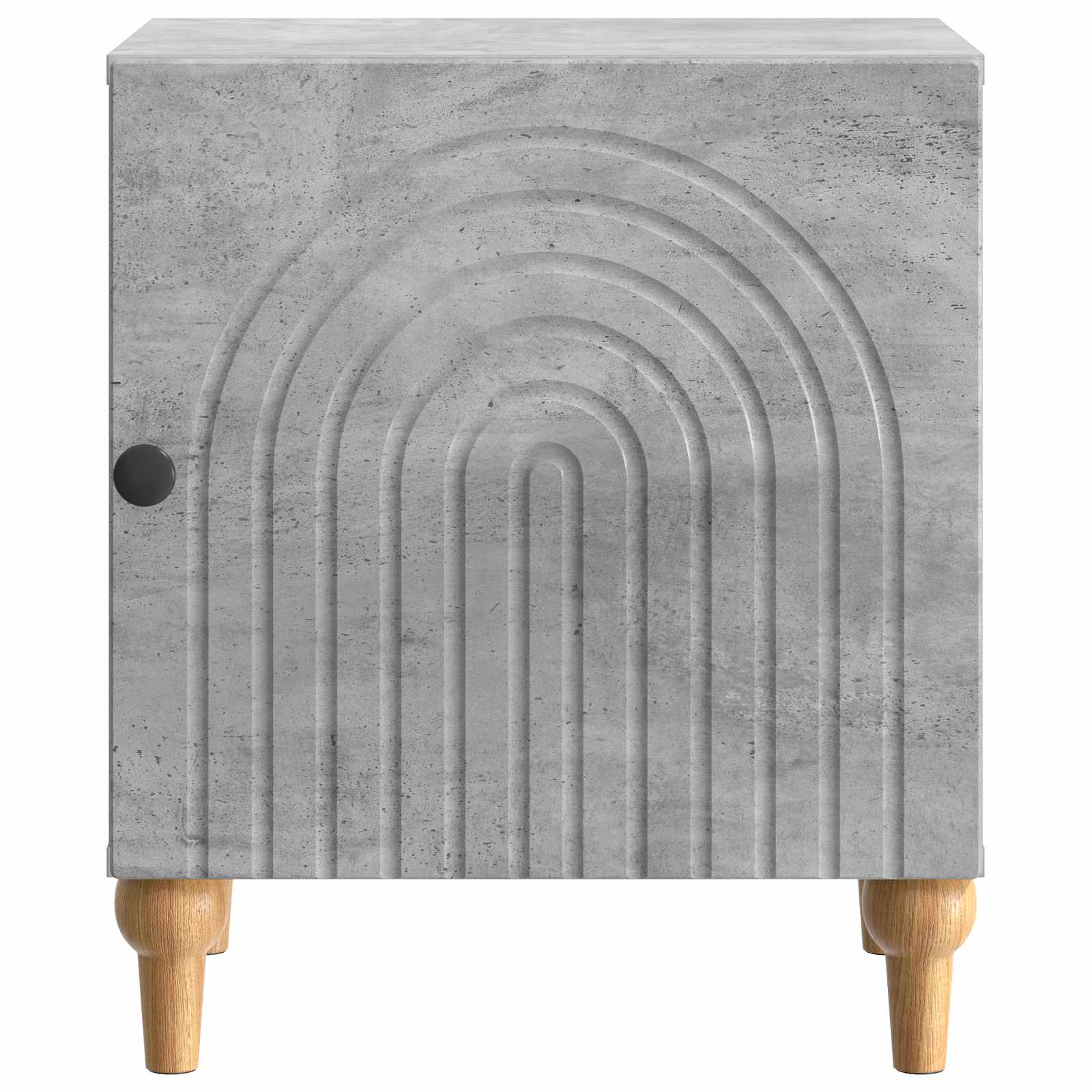 Šalia lovos spintelė 2 pcs Betono pilka 43 x 34,5 x 50 cm