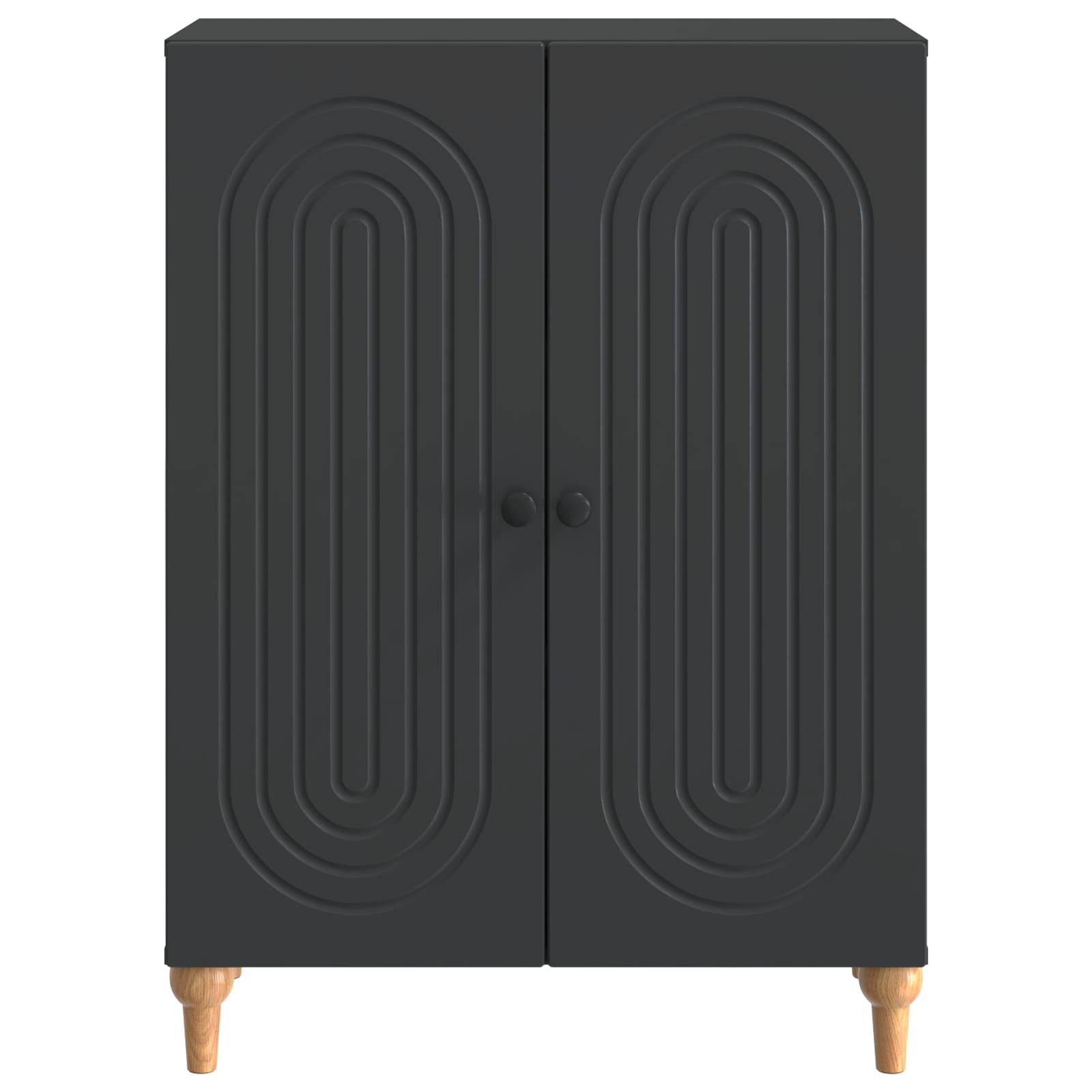 Kabalas Juoda 66 x 34,5 x 90 cm Apdirbta mediena