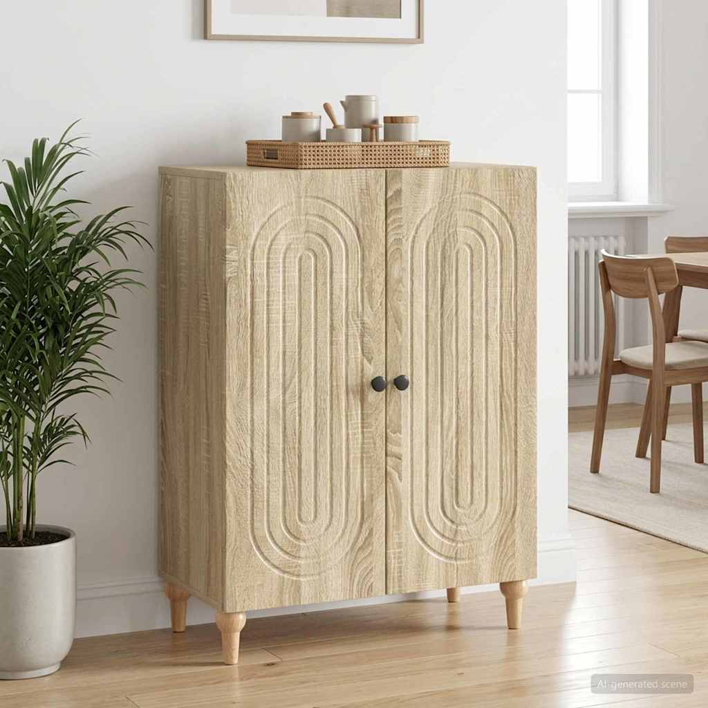 Kumode Sonoma ozols 66 x 34,5 x 90 cm Inženierijas koks