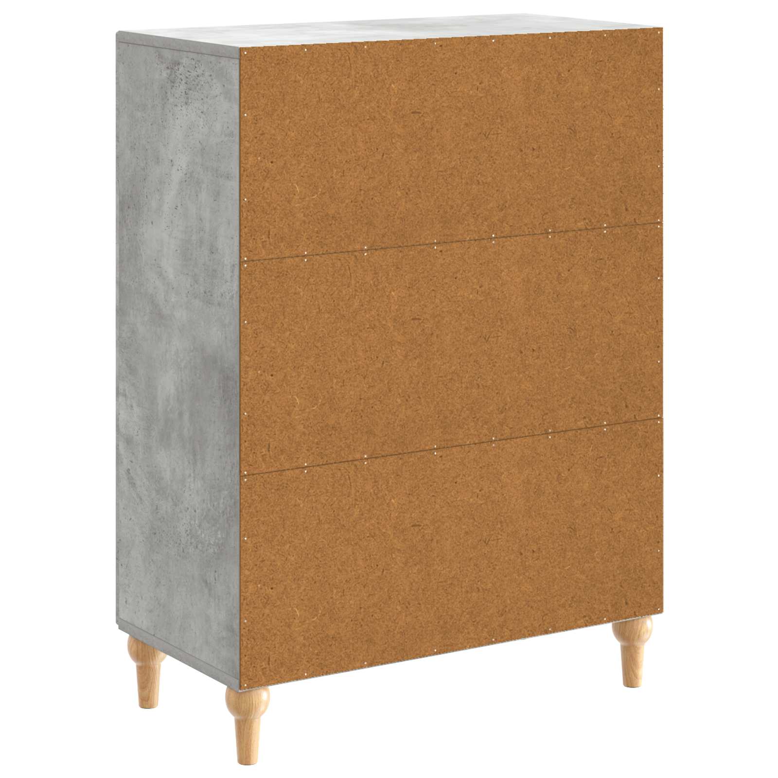 Kabalas Betono pilka 66 x 34,5 x 90 cm Apdirbta mediena