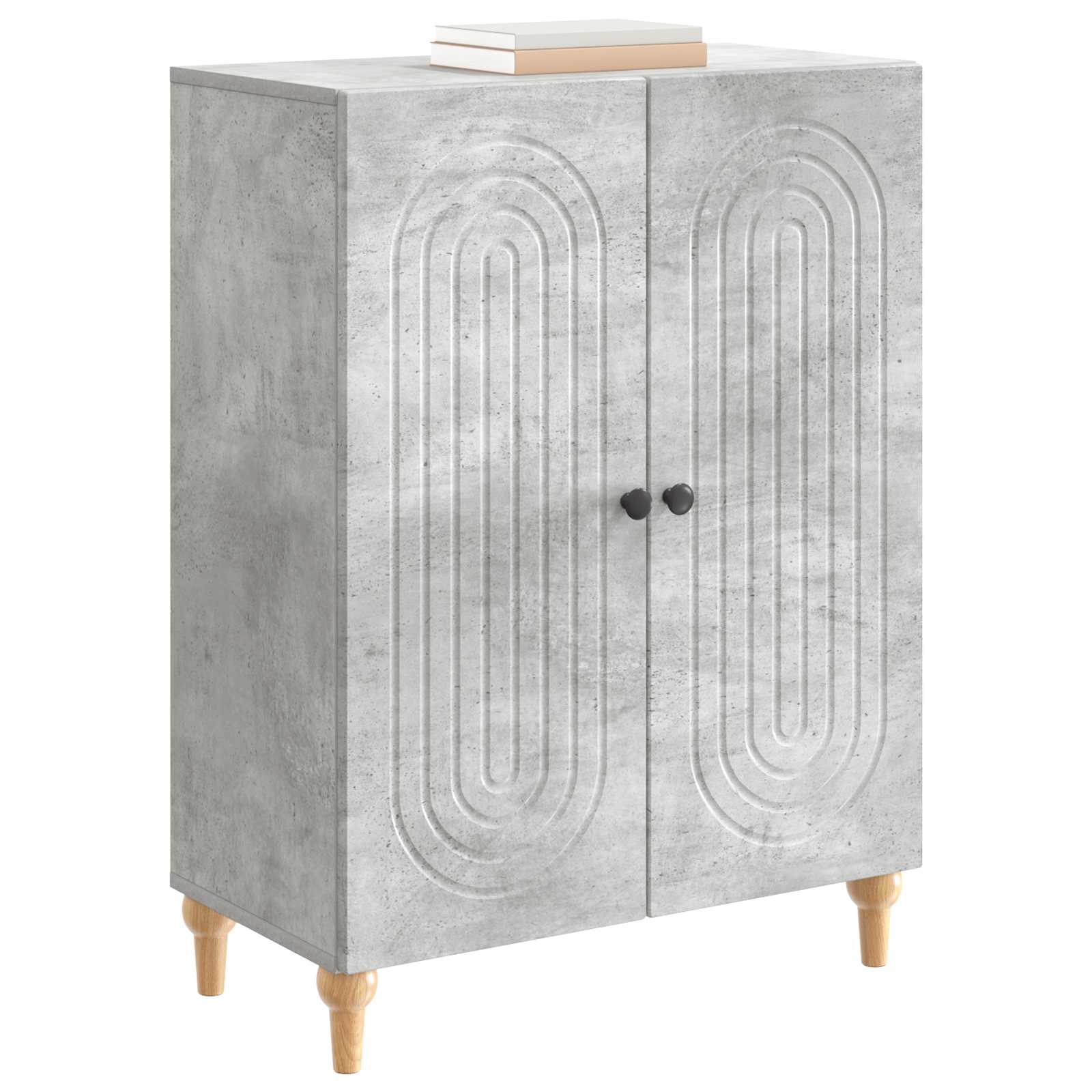 Kabalas Betono pilka 66 x 34,5 x 90 cm Apdirbta mediena