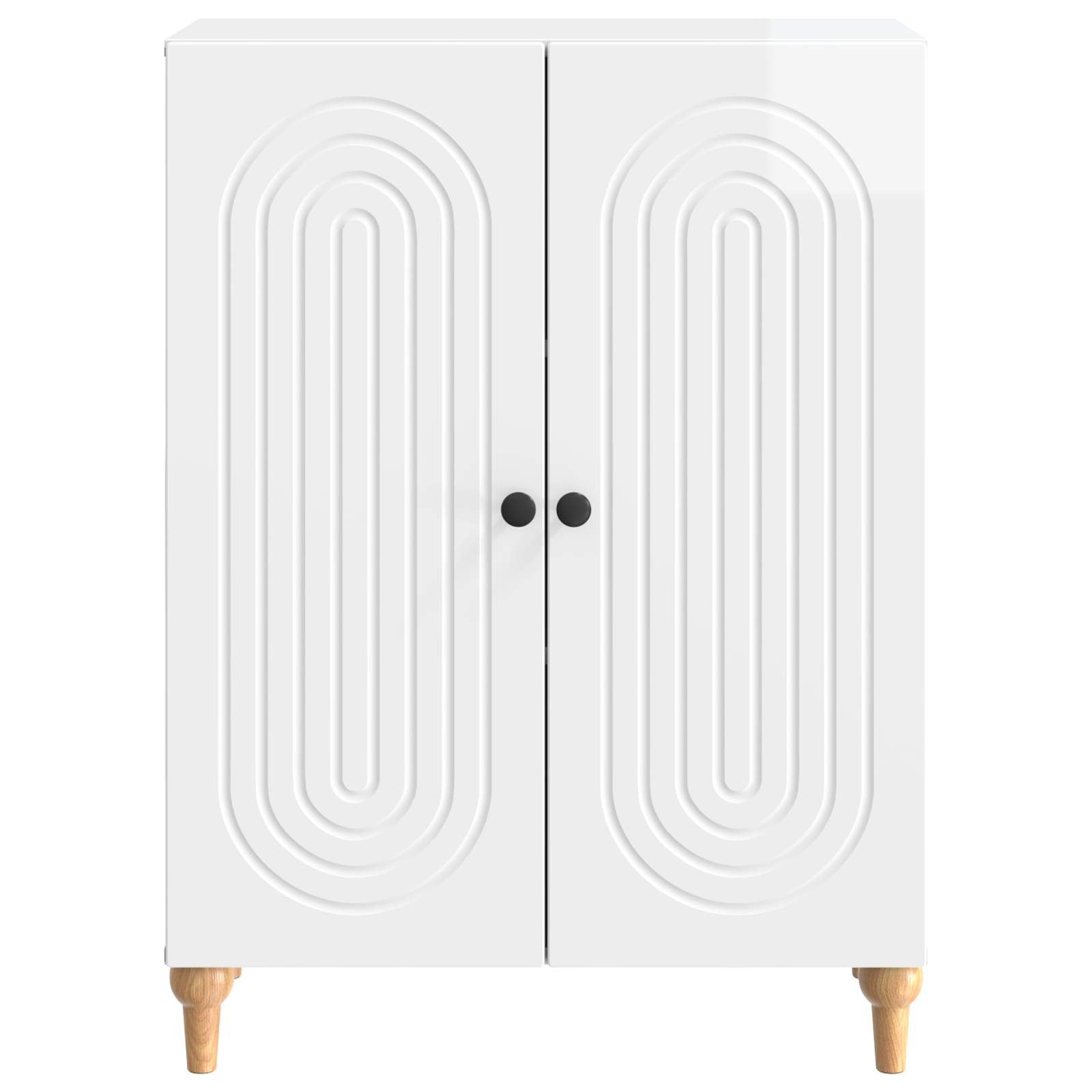 Kabalas Itin blizgi balta 66 x 34,5 x 90 cm Apdirbta mediena