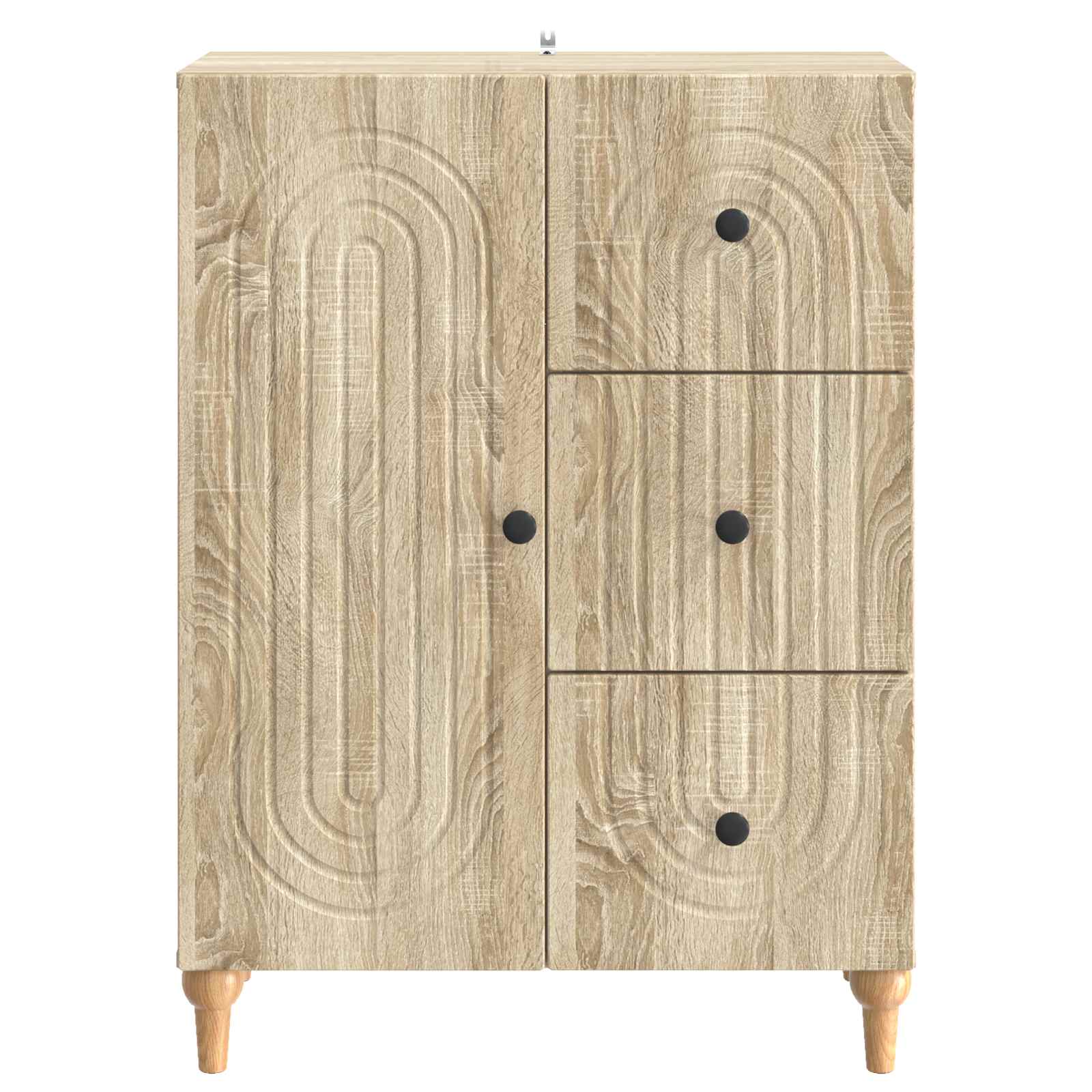 Kabalas Sonoma ąžuolas 66 x 34,5 x 90 cm Apdirbta mediena