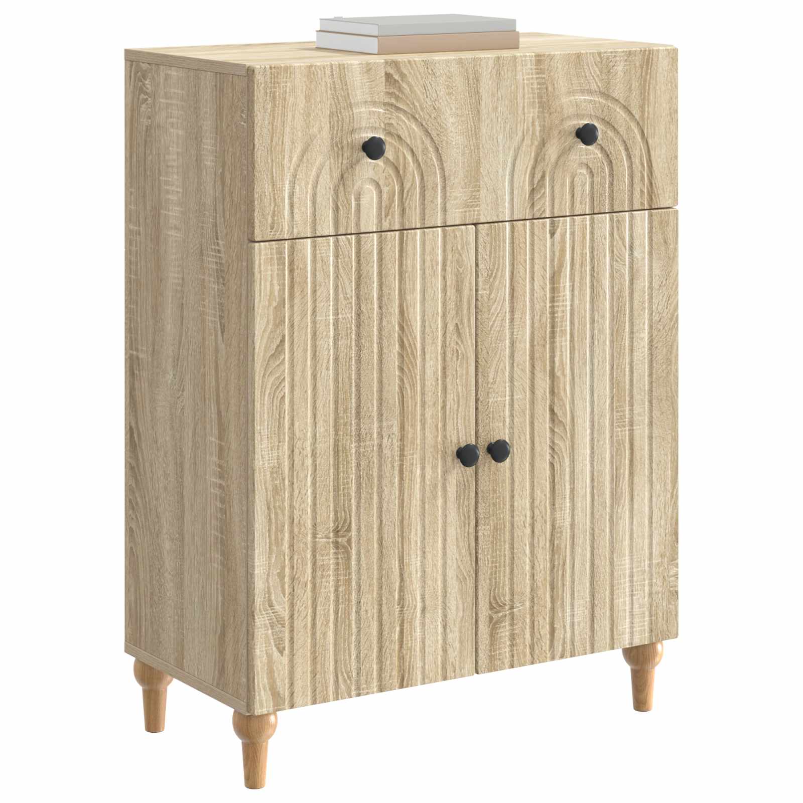 Kumode Sonoma ozols 66 x 34,5 x 90 cm Inženierijas koks