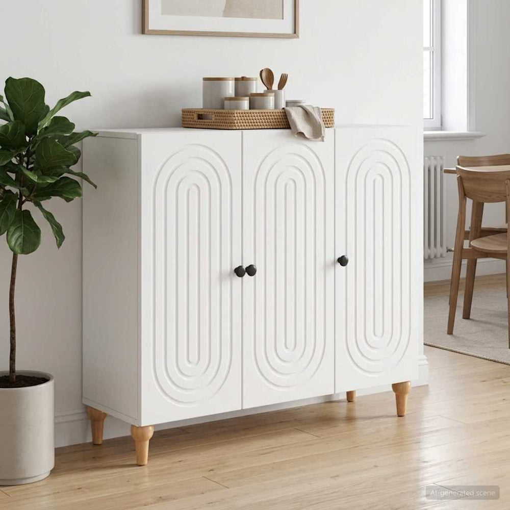 Kabalas Balta 89 x 34,5 x 80 cm Apdirbta mediena