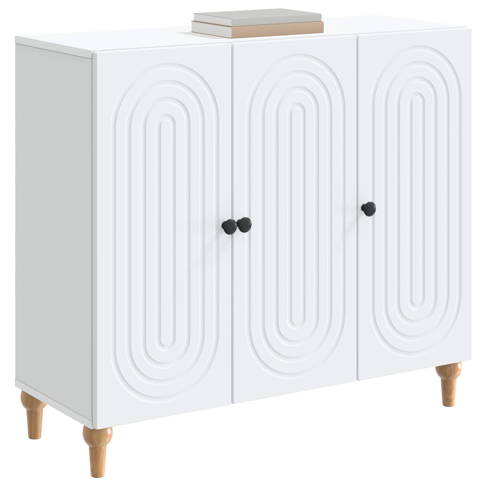 Kabalas Balta 89 x 34,5 x 80 cm Apdirbta mediena