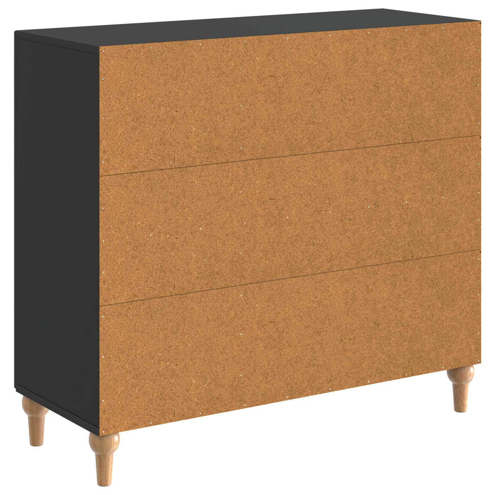 Kabalas Juoda 89 x 34,5 x 80 cm Apdirbta mediena