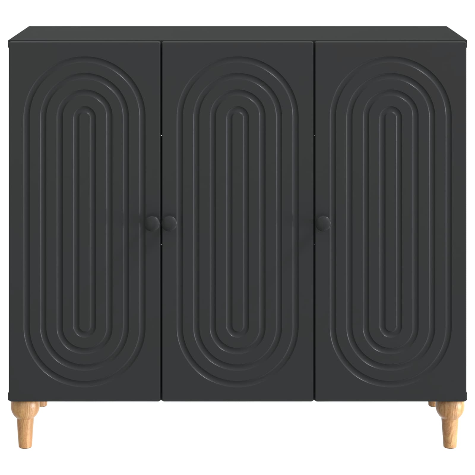 Kabalas Juoda 89 x 34,5 x 80 cm Apdirbta mediena
