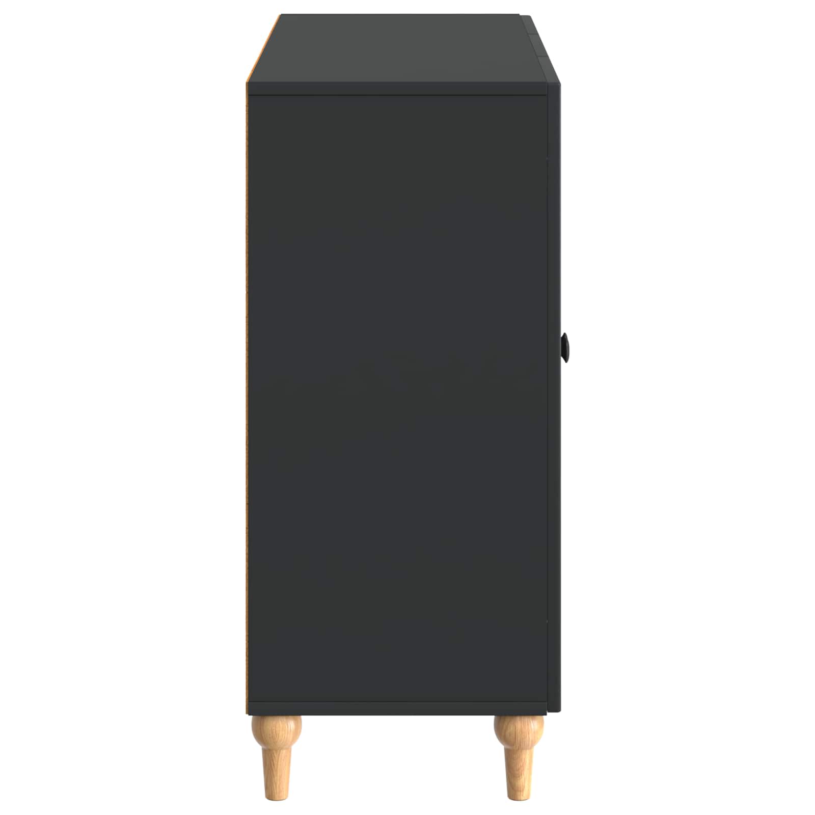 Kabalas Juoda 89 x 34,5 x 80 cm Apdirbta mediena