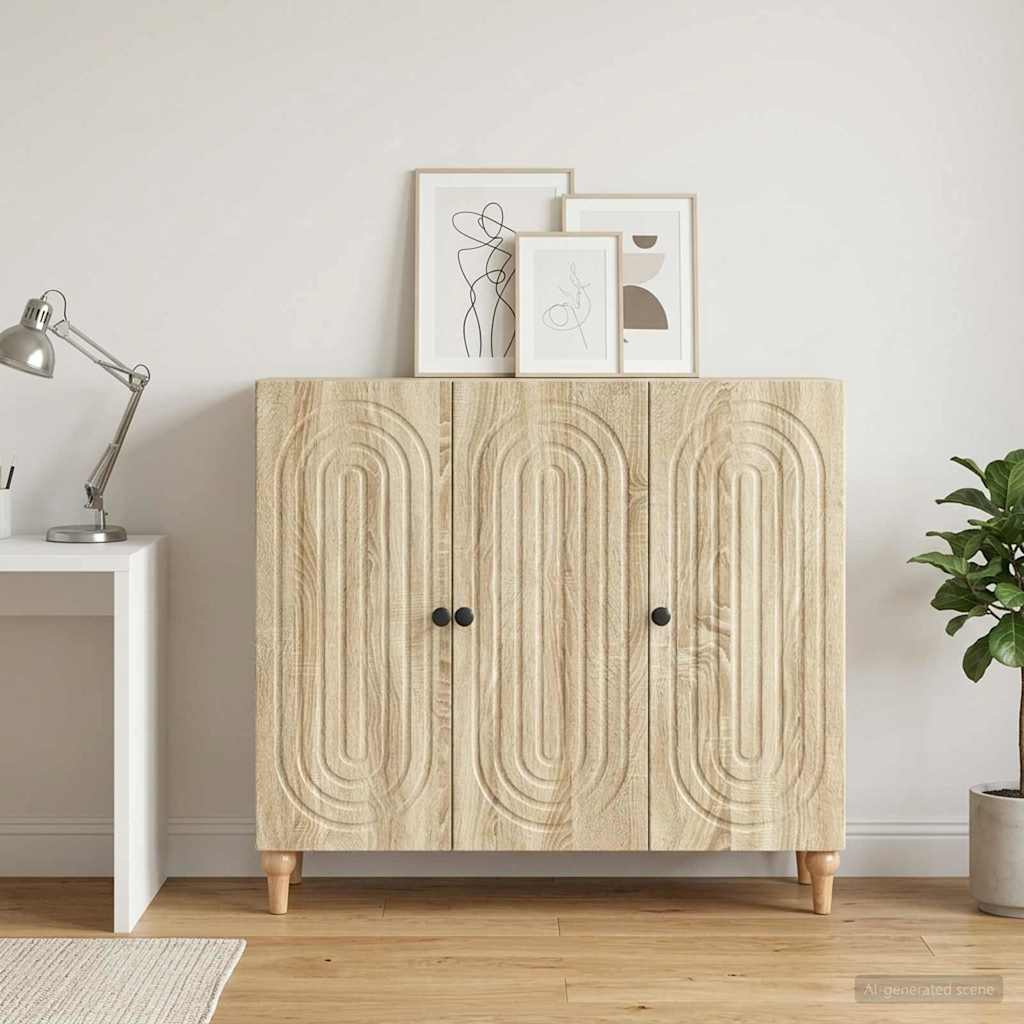 Kabalas Sonoma ąžuolas 89 x 34,5 x 80 cm Apdirbta mediena