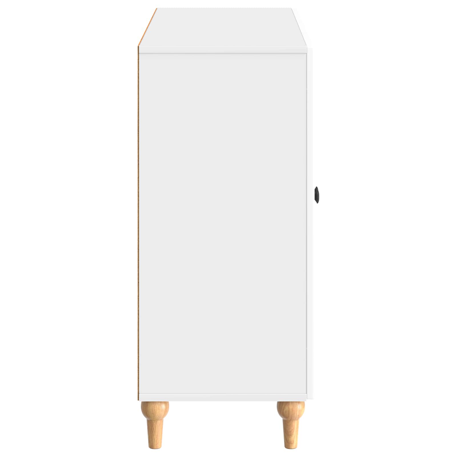 Kabalas Itin blizgi balta 89 x 34,5 x 80 cm Apdirbta mediena