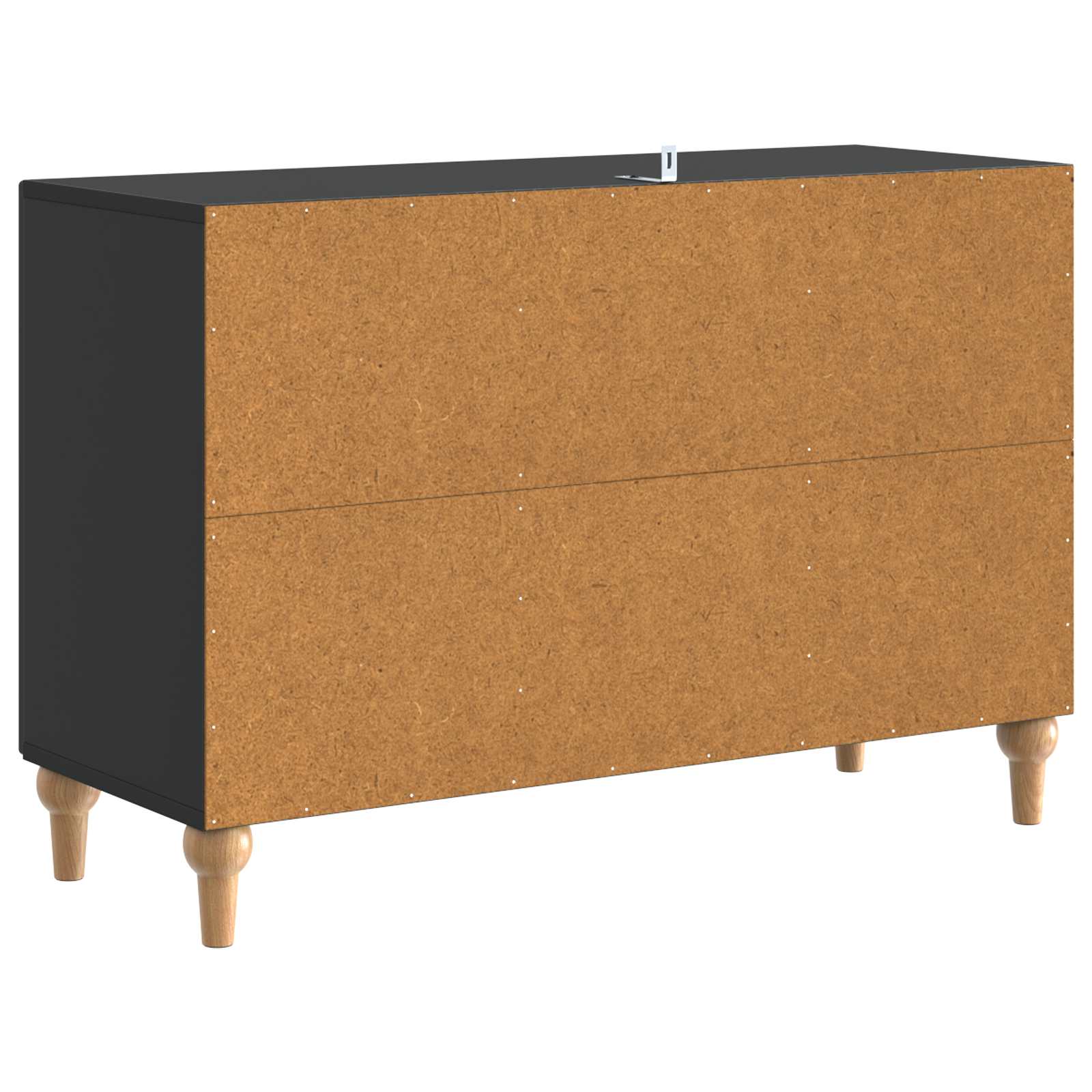 Televizoriaus spintelė Juoda 89 x 34,5 x 60 cm Apdirbta mediena
