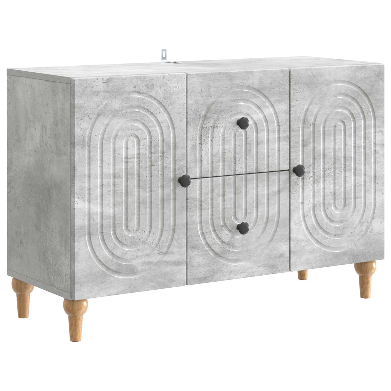 Televizoriaus spintelė Betono pilka 89 x 34,5 x 60 cm