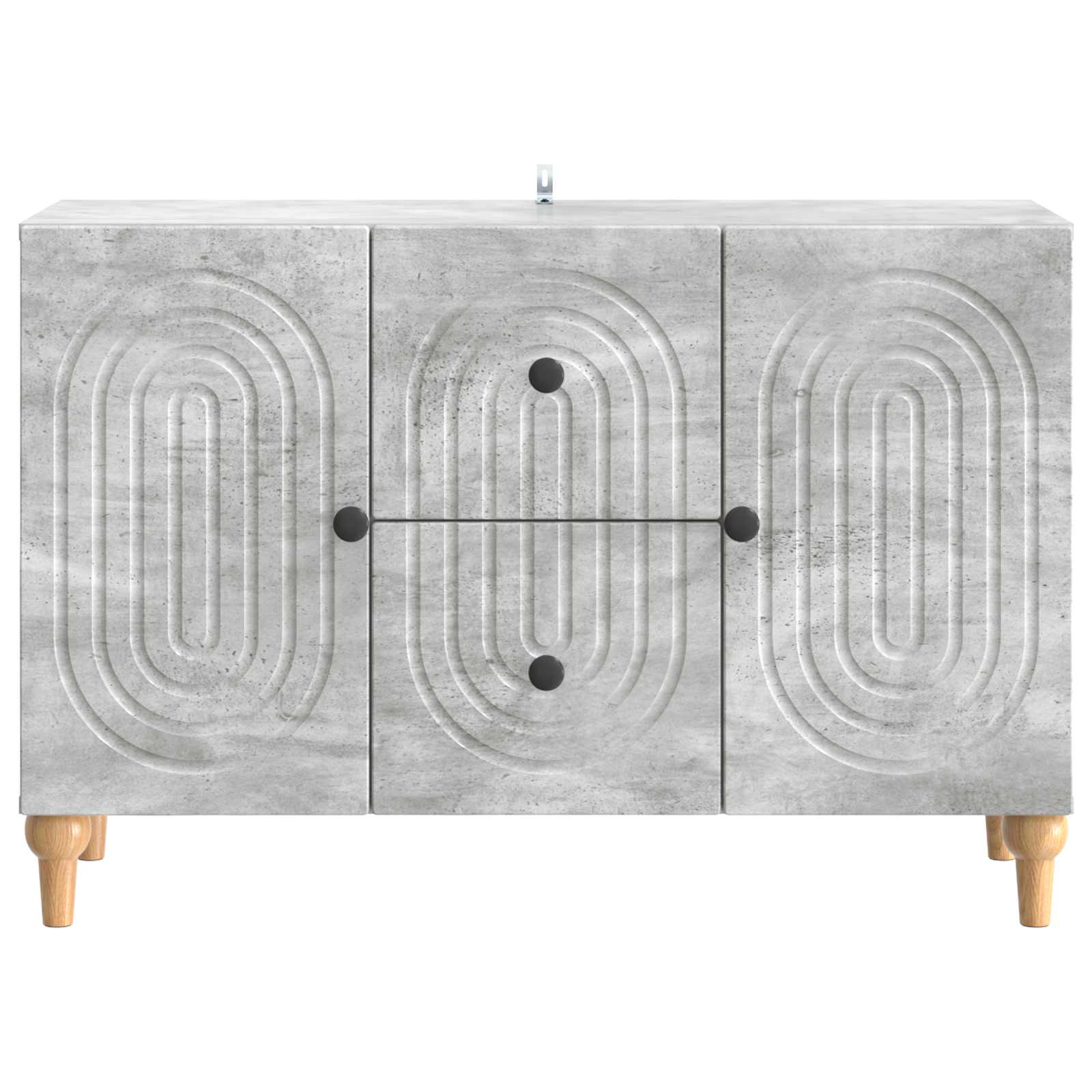Televizoriaus spintelė Betono pilka 89 x 34,5 x 60 cm