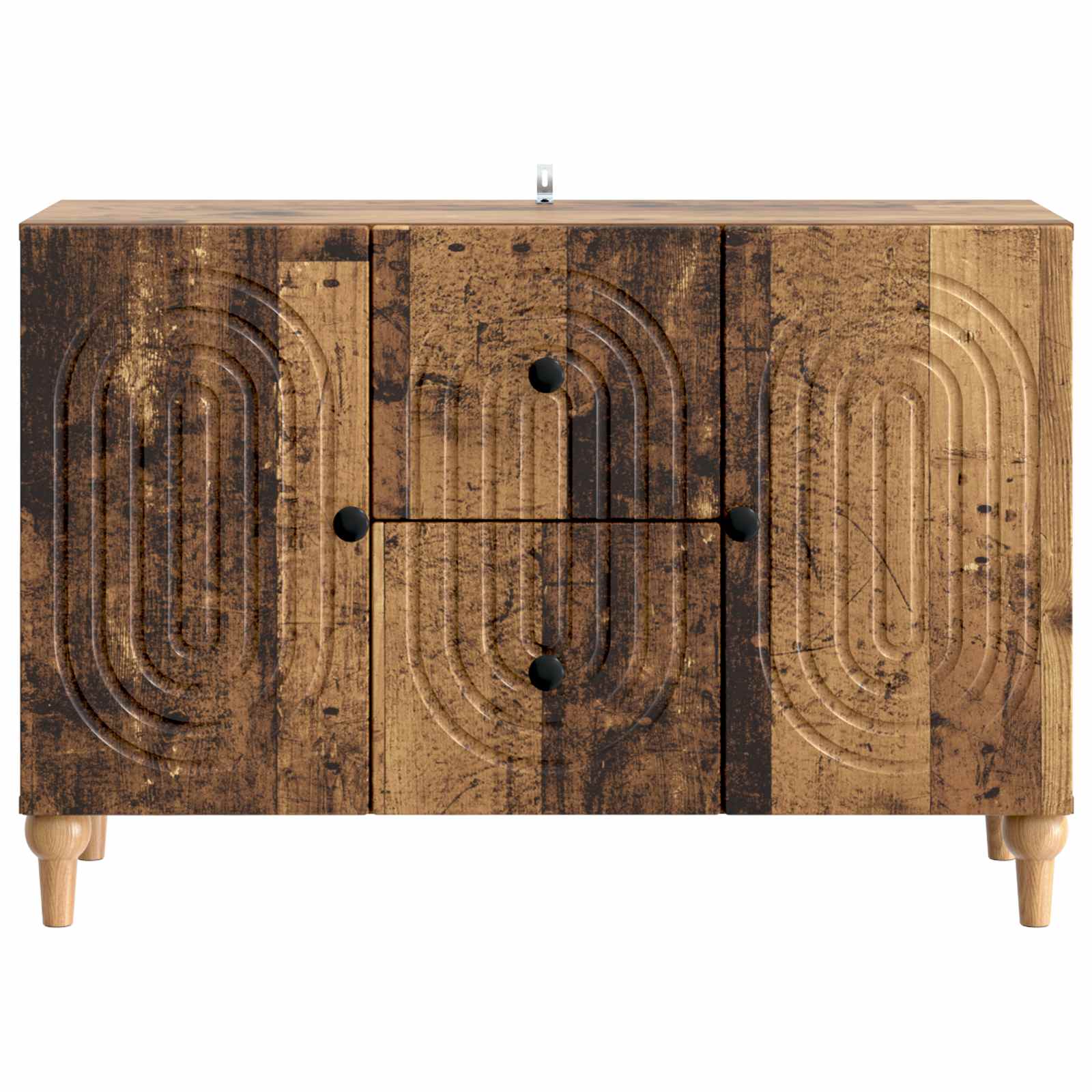 TV skapītis, nolietotas koksnes izskats, 89 x 34,5 x 60 cm