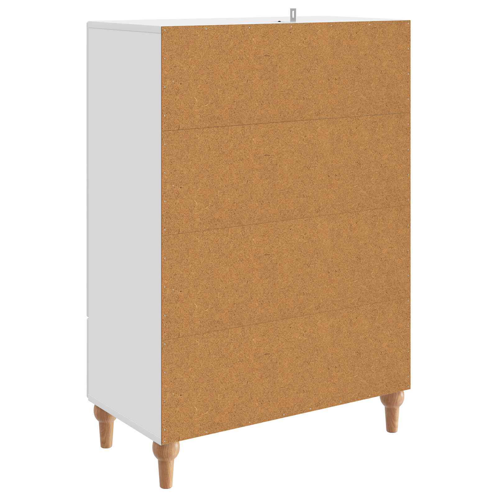 Kabalas su stalčių Balta 66 x 34,5 x 95 cm Apdirbta mediena