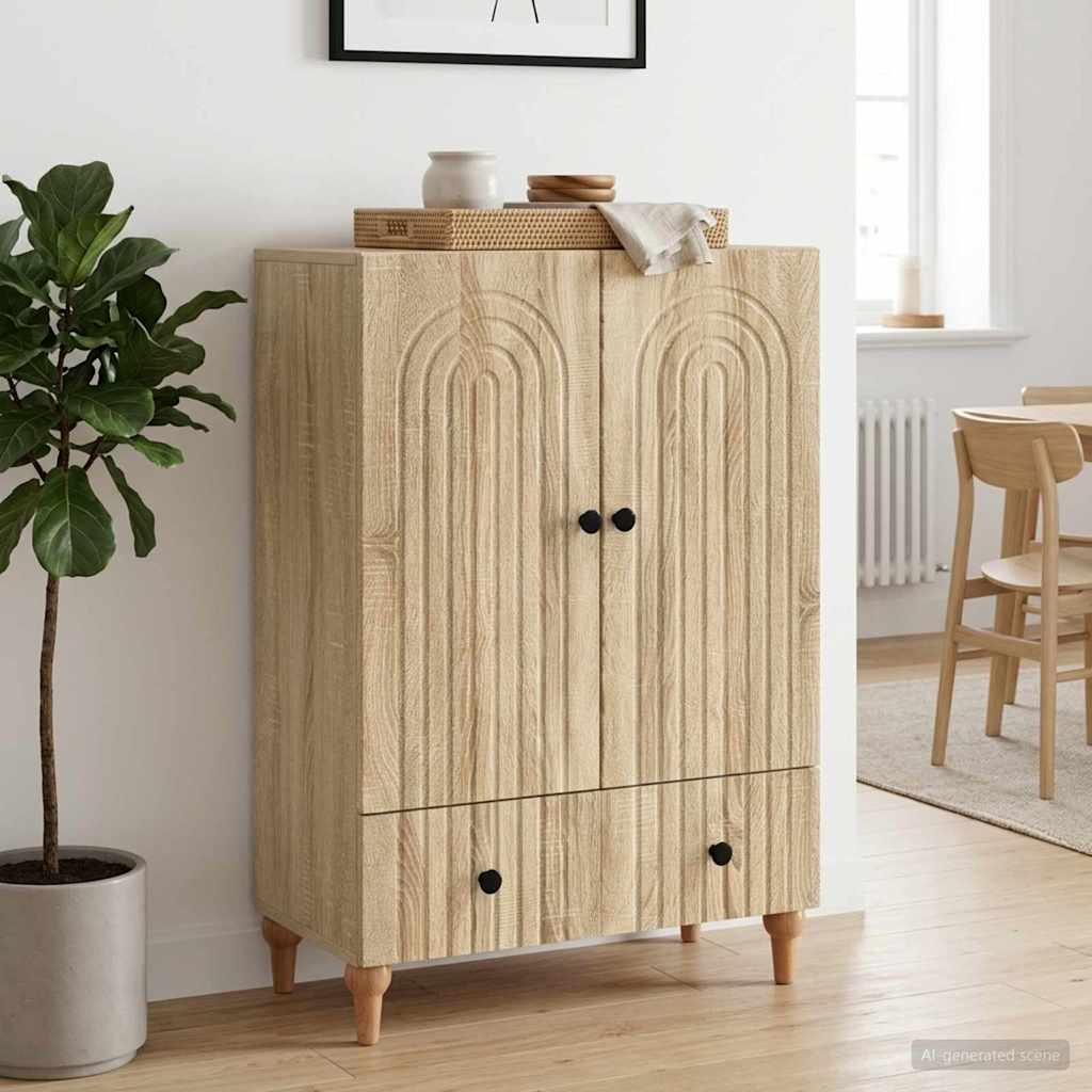 Kumode Ozols Sonoma 66 x 34,5 x 95 cm inženierijas koks