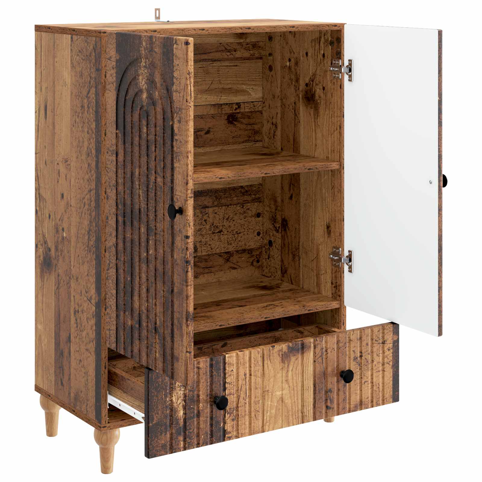 Konsole Novecelta koka 66 x 34,5 x 95 cm Apstrādāta koka
