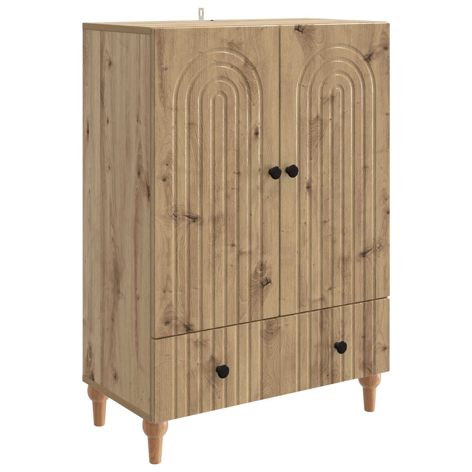 Kabalas Artisano ąžuolo 66 x 34,5 x 95 cm Apdirbta mediena