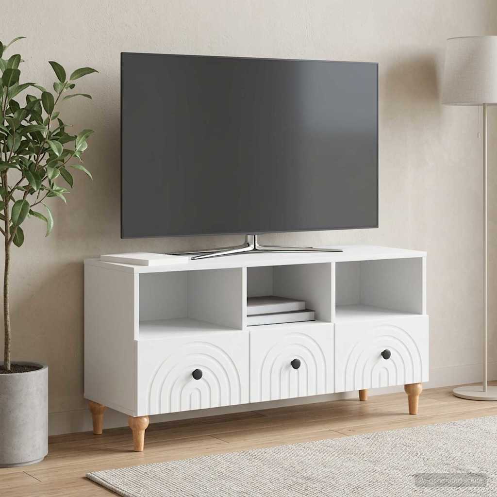 Televizoriaus spintelė Baltas 102 x 34,5 x 50 cm