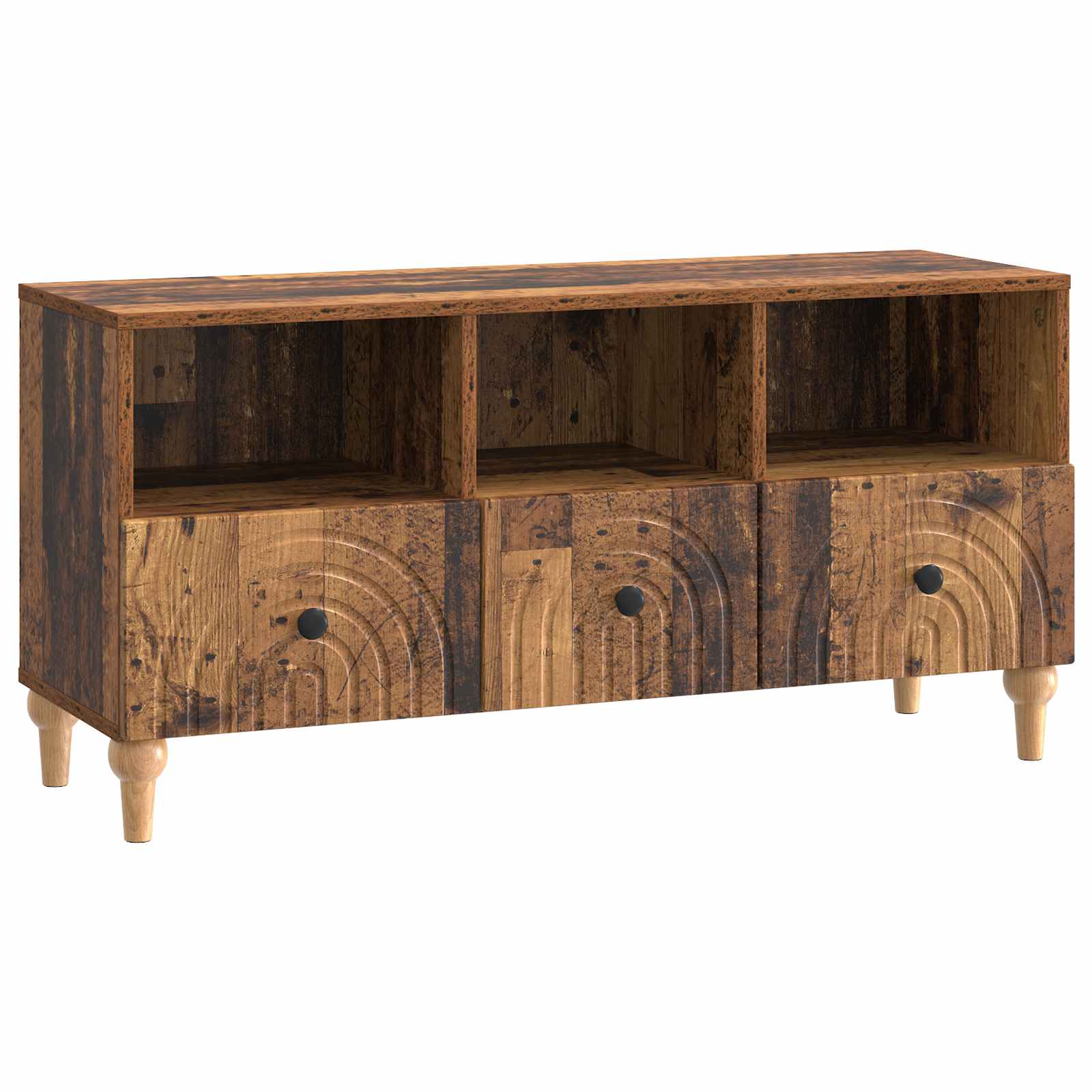 TV cabinet Old wood 102 x 34.5 x 50 cm