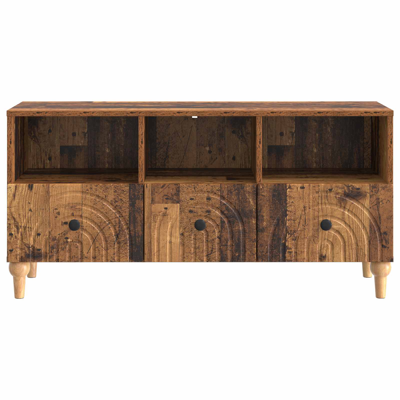 TV cabinet Old wood 102 x 34.5 x 50 cm