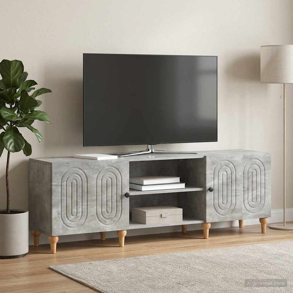Televizoriaus spintelė Betono pilka 150 x 31 x 50 cm