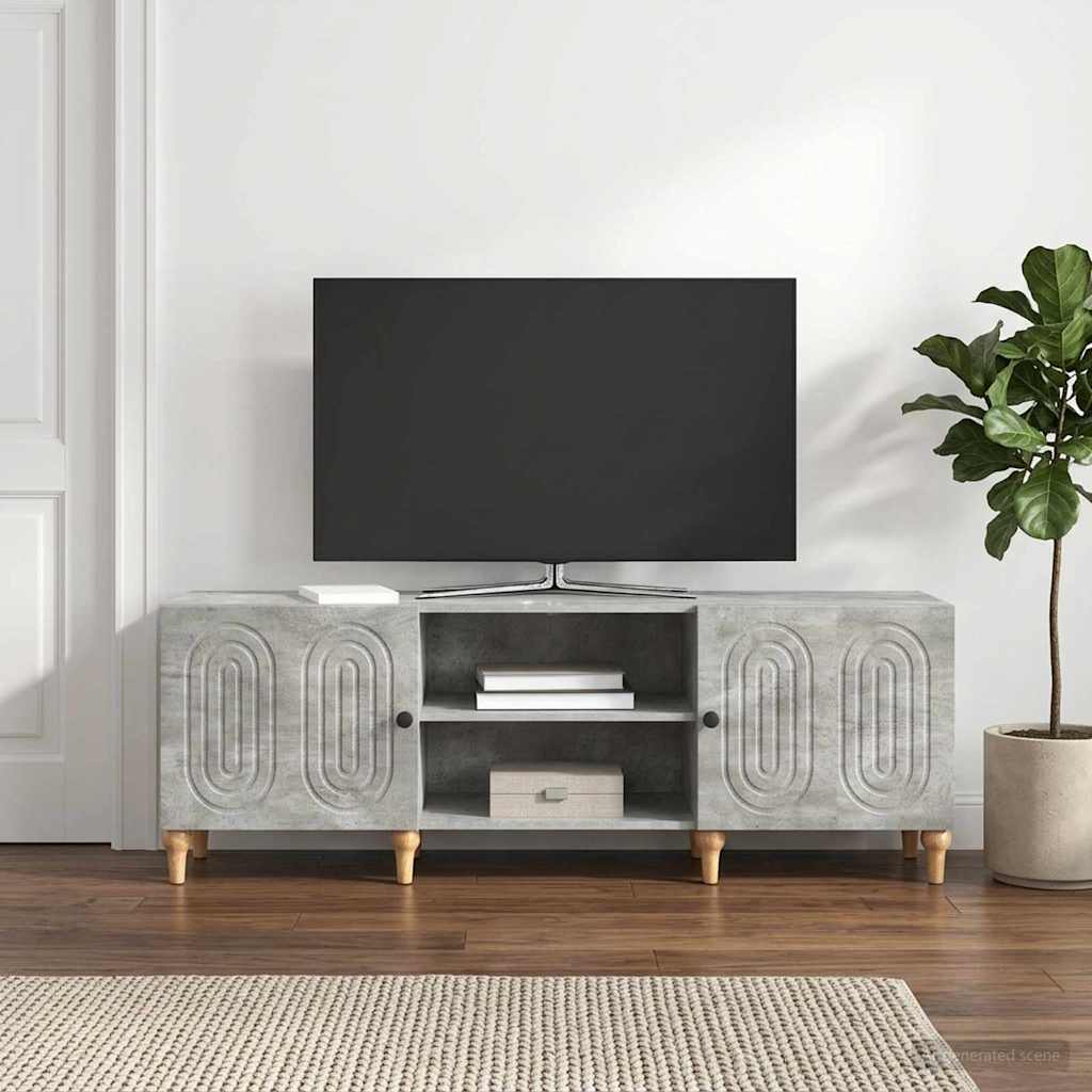 Televizoriaus spintelė Betono pilka 150 x 31 x 50 cm
