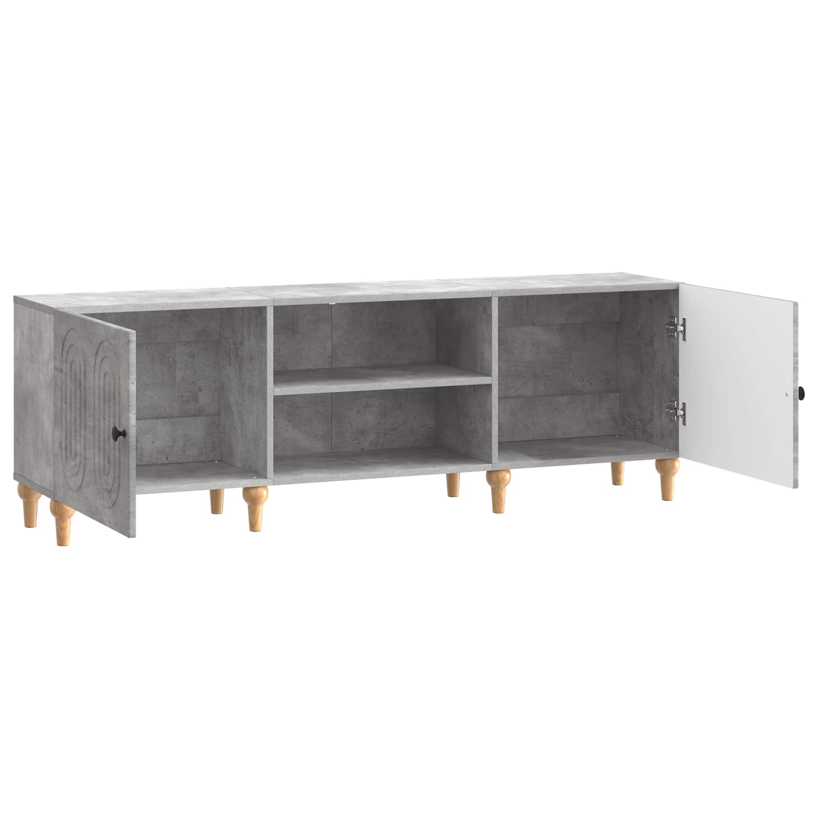 Televizoriaus spintelė Betono pilka 150 x 31 x 50 cm