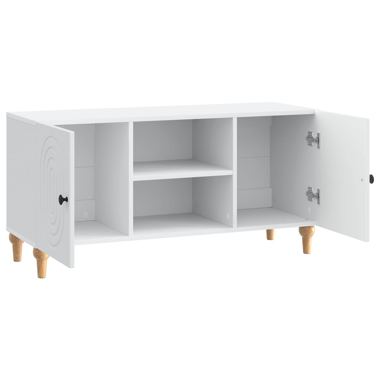 Televizoriaus spintelė Balta 102 x 34,5 x 50 cm