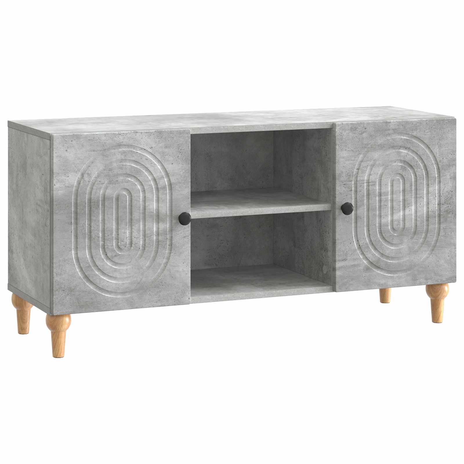 Televizoriaus spintelė Betono pilka 102 x 34,5 x 50 cm
