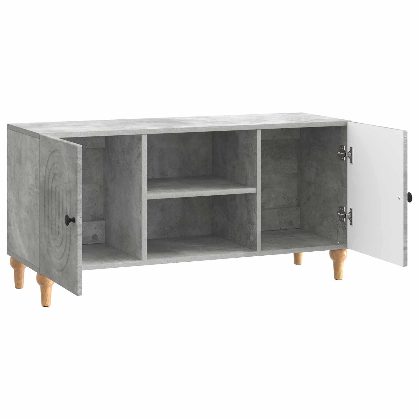 Televizoriaus spintelė Betono pilka 102 x 34,5 x 50 cm