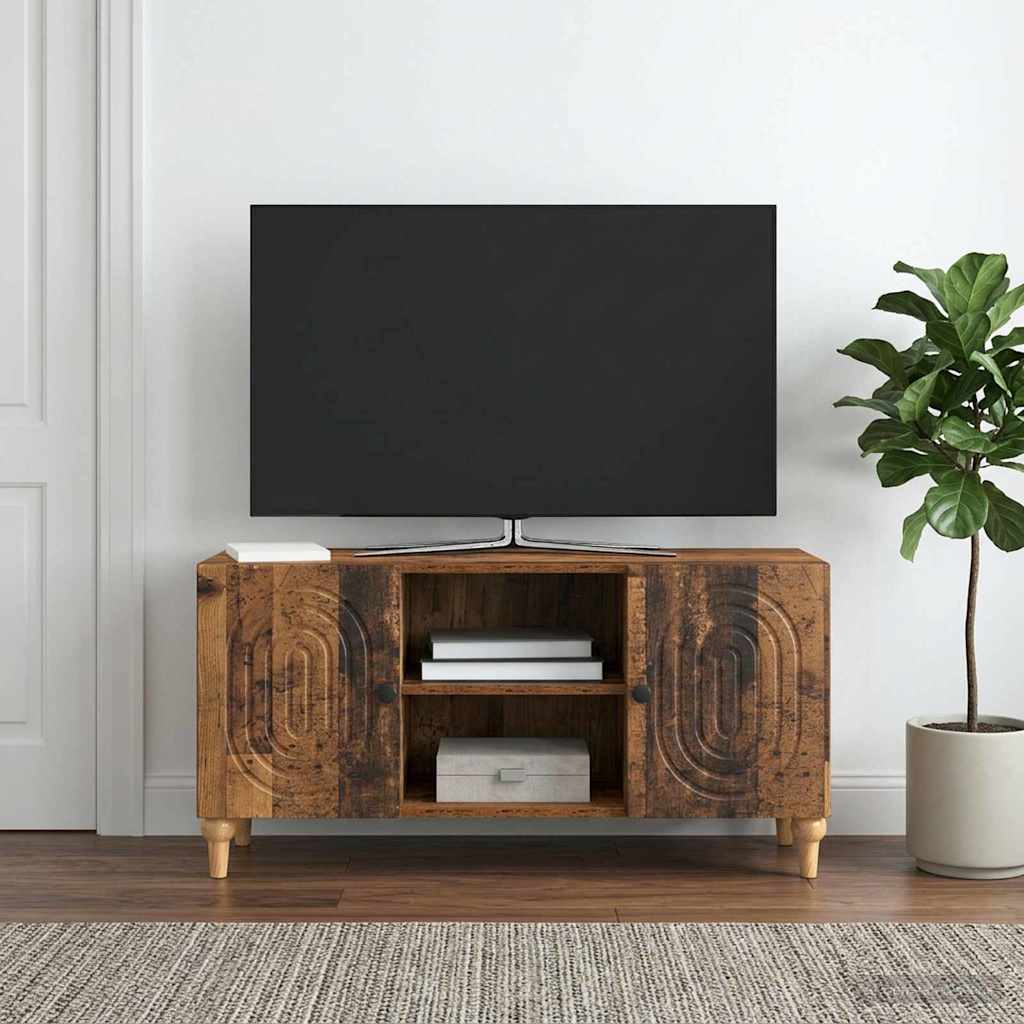 Televizoriaus spintelė Sendintos medienos 102 x 34,5 x 50 cm