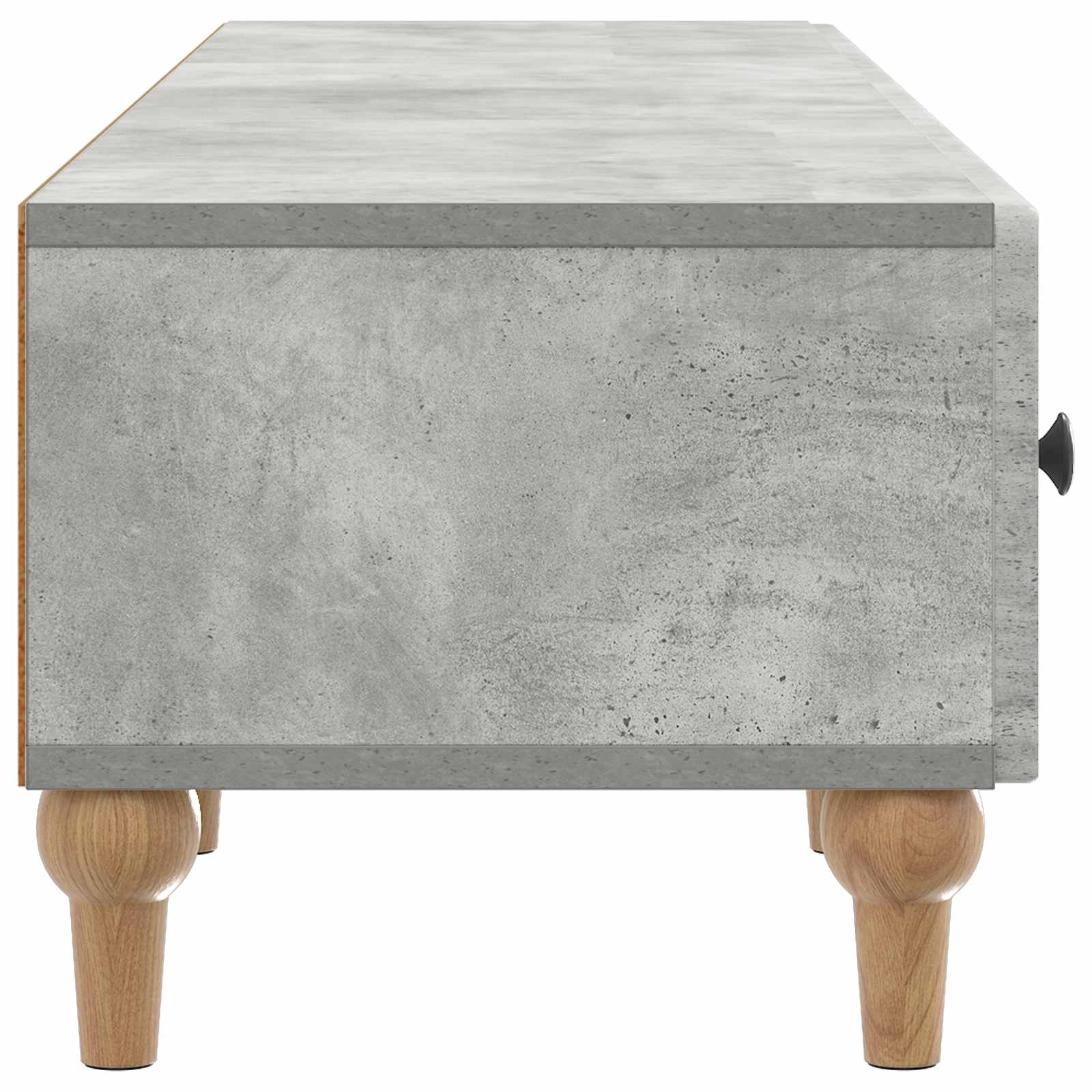 Televizoriaus spintelė Betono pilka 147 x 34,5 x 30 cm