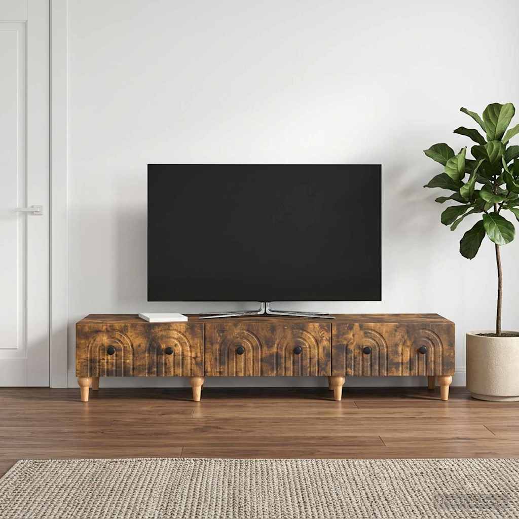 Televizora skapītis Dūmu ozola 147 x 34,5 x 30 cm