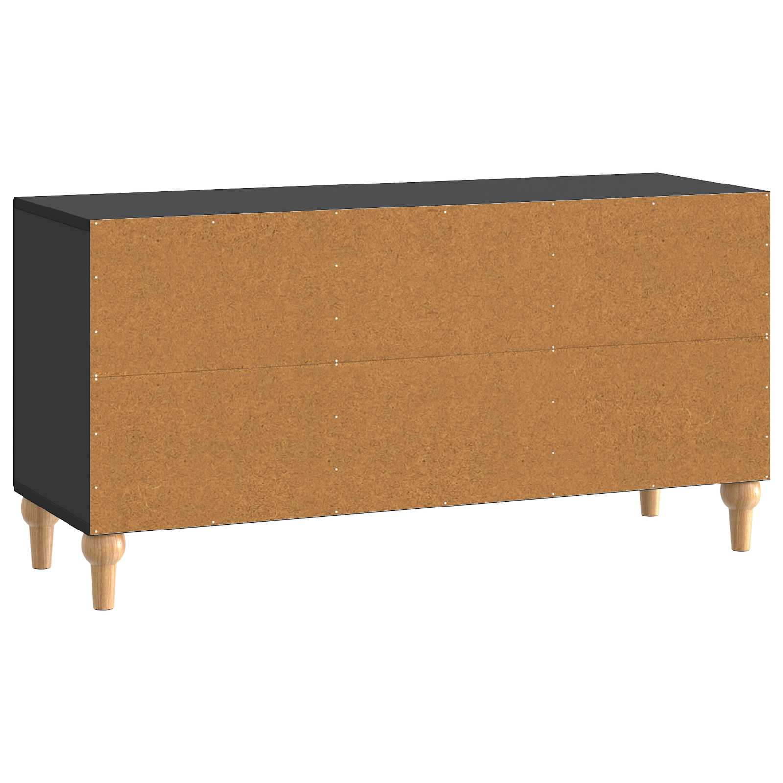 TV skapītis melns 99 x 34,5 x 50 cm apstrādāta koksne